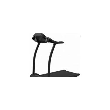 Imagem de Esteira Ergométrica Elétrica Residencial, Dobrável, 12 Programas de Treino, Velocidade Ajustável 1-12 km/h, Bivolt, Suporta até 110kg, Preta, 128x65x115cm