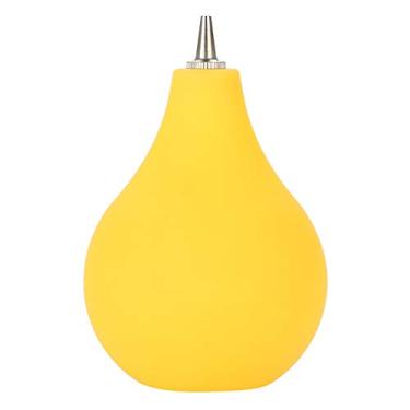 Imagem de Ferramenta de limpeza de bomba de soprador de pó de borracha Premium Elástico Macio Não tóxico Ventilador de ar poderoso para lente de câmera Relógio Limpeza de teclado Azul (Amarela)