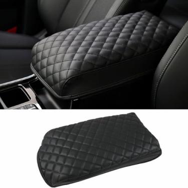 Imagem de BONFQERT Capa de console central para Kia Sorento 2025 2024 2023 2022 2021, protetor de caixa de apoio de braço à prova d'água, antiarranhões, tampa de almofada de couro PU macio, acessórios para Kia