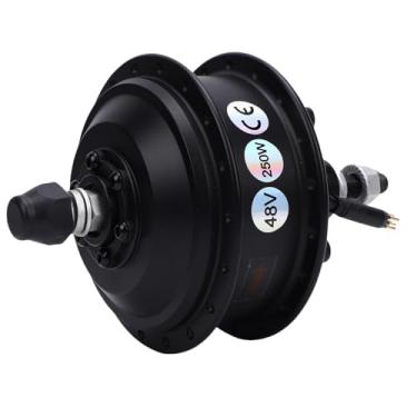 Imagem de RiToEasysports Motor de Cubo, Kit de Conversão de Tração Traseira de Bicicleta Elétrica de Liga de Alumínio de 250 W para Rodas de 16 a 28 Polegadas, Espaçamento de 142 Mm de Alto Desempenho,