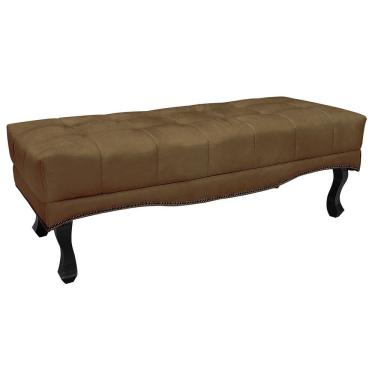 Imagem de Recamier Egito Spz 160cm Suede - Caramelo