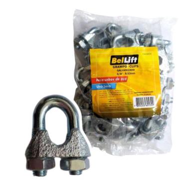 Imagem de Grampo galv. 3/8 10mm din 741 bellift - BELTOOLS