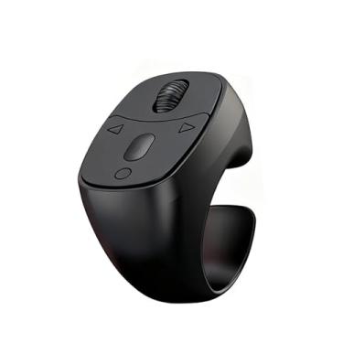 Imagem de VBESTLIFE Anel de Rolagem TikTok, Controle Remoto Bluetooth Sem Fio TikTok, Virador de Página de Aplicativo Vestível Compatível Com IOS Android Phone Tablet (Preta)