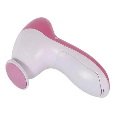 Imagem de Massageador Facial 5 Em 1 Limpeza Pele Esfoliante Rosa - Shopemix