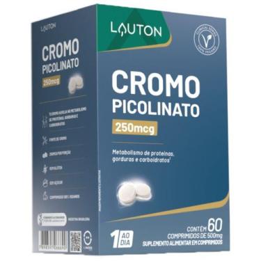 Imagem de Cromo Picolinato 250mcg 60 comprimidos - Lauton