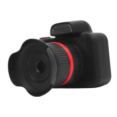 Imagem de Acouto Câmera Digital Pequena, Lente Giratória de 360 ​​graus de 96MP 1920x1080 Com Flash, para Gravar Fotos da Vida, Vídeos, Reprodução de MP3 (BLACK)