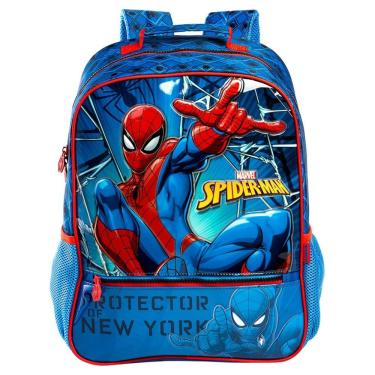 Imagem de Mochila Homem Aranha Oficial 2026 Infantil Escolar Xeryus