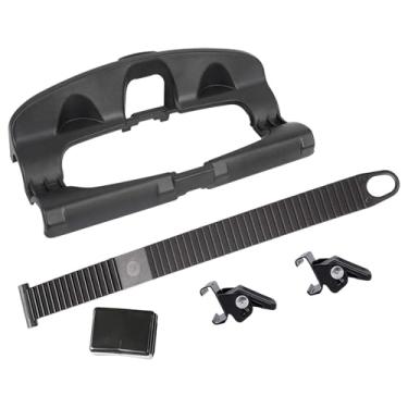 Imagem de KiBcsLic Suporte para roda de bicicleta para teto de carro, fixação na suspensão dianteira, armazenamento prático, bagageiro de teto para carro.