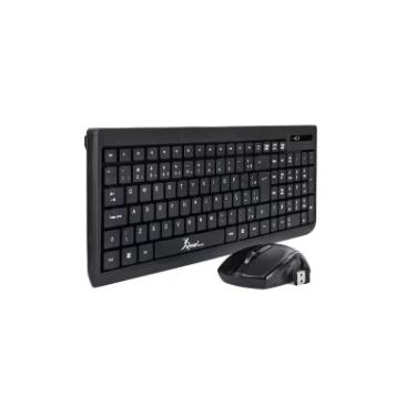 Imagem de Kit Teclado E Mouse Sem Fio, KP-2012, 2.4ghz, Wireless, 1000DPI