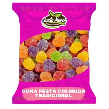 Imagem de BALA GOMA FESTA 1 KG - Santa Maria Alimentos (1kg)