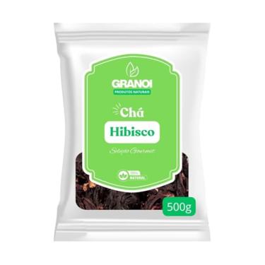 Imagem de Chá de Hibisco Flor Seca 100% Natural, Seleção Gourmet, Granoi 500g