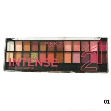 Imagem de Paleta de Sombras Intense 21 Cor 01 Pink 21