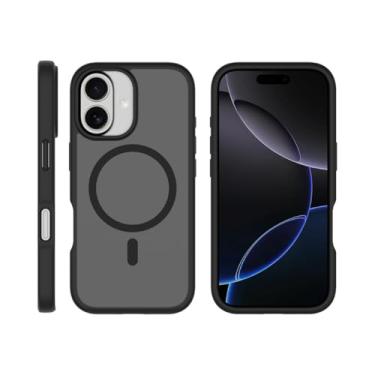 Imagem de Impact Pro Capa para iPhone 17, Compatível com MagSafe, Preta, TPU Premium com Proteção Anti-Shock, Policarbonato Transparente Fosco, 15,5 x 7,8 x 1,3 cm