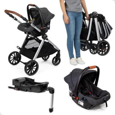 Imagem de Bebê Conforto Que Vira Carrinho + Base Isofix + Carrinho - Infanti, Pr