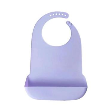 Imagem de Babador De Silicone Impermeável Para Adultos, Protetor Anti-Oleo Para 