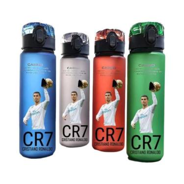 Imagem de Garrafa De Água Portátil De Quatro Cores CR7 Cristiano Ronaldo 560ML P