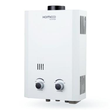 Imagem de Aquecedor De Água A Gás Natural Komeco Branco Ko 07m Bp Slim G2 220V