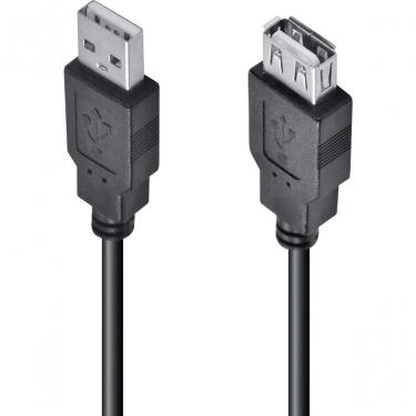 Imagem de Cabo Usb A Macho X Usb A Fêmea 2.0 Extensor 5m Uamaf-5