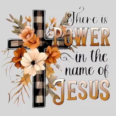 Imagem de Adesivos autoadesivos de vinil de PVC com flor de cruz à prova d'água para carros, laptops, caminhões, motocicletas, parede, janela, bagagem, capa de arranhão, decoração de porta