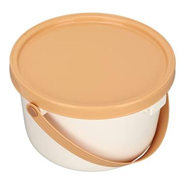 Imagem de POCREATION Balde de Armazenamento de Brinquedos para Bebê, Cesta de Brinquedos Infantis Fofa para Blocos de Montar e Lanches, Com Design Redondo e Armazenamento Empilhável Fácil