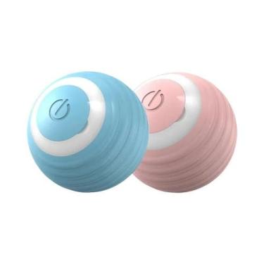 Imagem de Brinquedo Interativo Recarregável Automático De Bola Rolante Para Cães