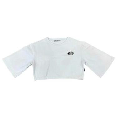 Imagem de Cropped Couts Clothing Feminino - Branco-Feminino