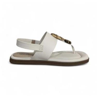 Imagem de Sandália Feminina Rasteira Modare Ultra Conforto 7212.103 Branco Off 34-Feminino