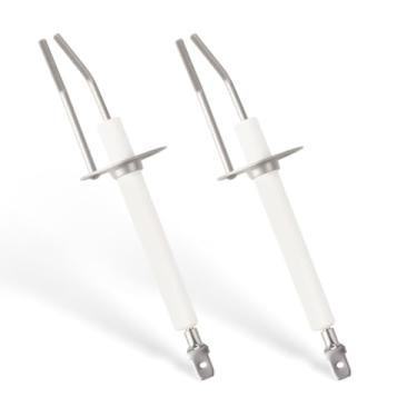 Imagem de AIYOYOLIFE 2 unidades de eletrodo de ignição de cerâmica para churrasqueira eletrônica compatível com churrasqueiras Viking número de substituição: 008091-000 8091000 PB040179 PB040288