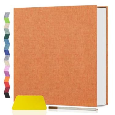 Imagem de Popotop Álbum de fotos autoadesivo álbum de recortes para fotos 10 x 15 x 17 20 x 25 cm, livro de fotos faça você mesmo como kits de suprimentos para álbuns, presentes de aniversário para mulheres