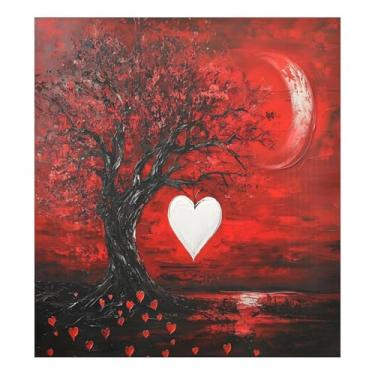 Imagem de Blueangle Capa magnética para lava-louças para dia dos namorados, decoração da capa frontal da máquina de lavar louça, adesivos de eletrodomésticos, adesivos de eletrodomésticos, 58 cm C x 66 cm