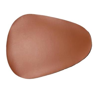 Imagem de Kit Jogo Americano para Mesa Couro porta copos souplast Restaurante(Caramelo,COM 10 PEÇAS)