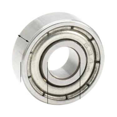 Imagem de Rolamento De Esferas De Canal Profundo 4mm ID 10 Peças MR74ZZ MR84ZZ 6