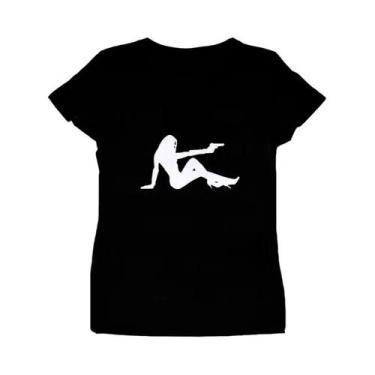 Imagem de Camiseta Gráfica Y2K Harajuku Gótica Para Mulheres, Sexy, Ajuste Slim,