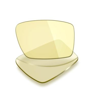 Imagem de Mryok Lentes de reposição UV400 para óculos de sol Costa Del Mar Fantail, HD Polarized, proteção UV, resistente a impactos e ajuste perfeito - Lente Gamming Anti luz azul