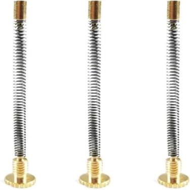 Imagem de JunShXinX 3 peças de parafusos de mola de substituição para isqueiro de querosene para óleo de gasolina Zippo Zorro Isqueiros Reparação Acessórios de Cigarro de Fumar