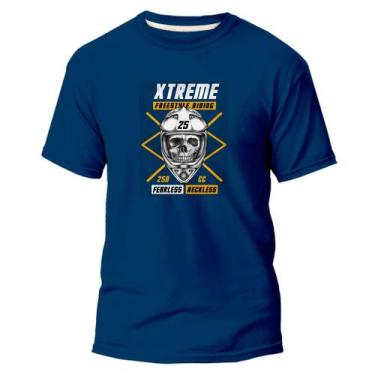 Imagem de Camiseta Algodão Premium Estampa Digital Xtreme Racing - Pavesi, Azul 