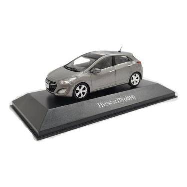 Imagem de Miniatura Hyundai I30 2014 Cinza Metal Coleção 1:43, Cinza