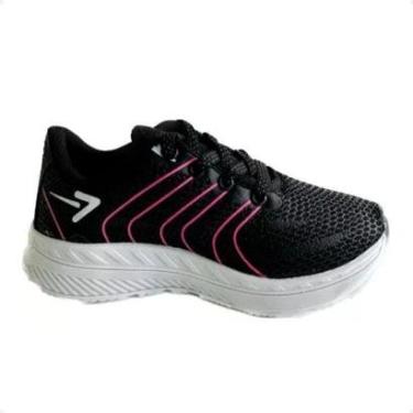 Imagem de Tênis Running Infantil Box 200 Preto E Pink-Feminino