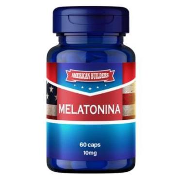 Imagem de Melatonina 10mg American Builders - 60 caps-Unissex