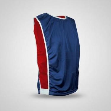 Imagem de Colete Futebol Adulto Duas Cores Dupla Face Campo Treino-Unissex