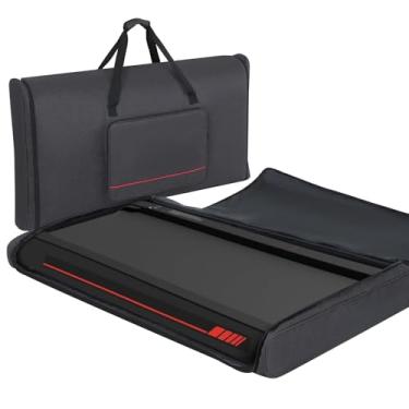 Imagem de LOTCAIN Bolsa de armazenamento de esteira de caminhada para tapete de esteira de esperax, estojo de transporte portátil para esteiras, capa grande para almofada de vibração para caminhada, apenas capa