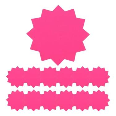 Imagem de PATIKIL 120 etiquetas de venda, adesivos de venda de 10 cm, etiqueta de preço em branco, sinais de explosão de estrelas, quadro de avisos, mensagens, pôster, etiquetas de decoração de papel para