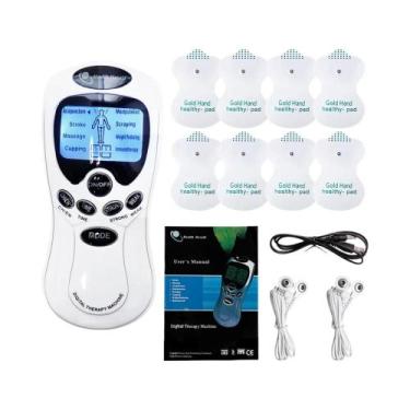 Imagem de Estimulador Muscular Elétrico TENS EMS De Saída Dupla, Massageador De 