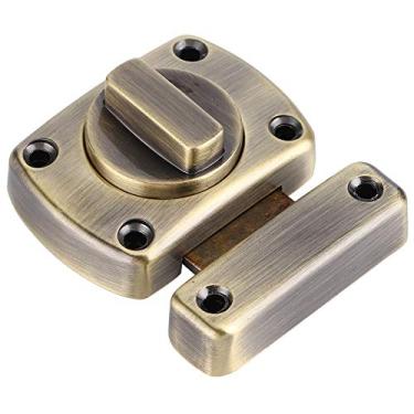 Imagem de AYNEFY Fechaduras de Porta de Armário de Liga de Zinco Trava de Armário Multifuncional Ferragem de Fechadura de Porta Deslizante para de 2.1x1.6x1in Fechaduras de Hardware de Janela de (Trava grande