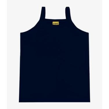 Imagem de Regata De Alça Infantil Feminina Rovi Kids Azul-Feminino