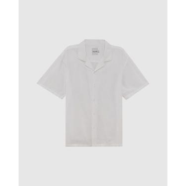 Imagem de Camisa Masculina Manga Curta Em Linho Com Algodão-Masculino