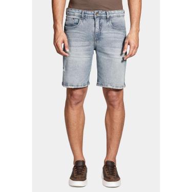 Imagem de Bermuda Aramis Jeans Blue Médio Lavada Azul Médio-Masculino