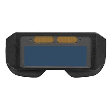 Imagem de Óculos de Solda com Luz Variável Automática Solar Profissional Capa Ocular Proteção para Argônio Retrátil Detecção Alta Sensibilidade Lente Ampliada Fontes Energia Duas Ferramenta Útil Soldadores