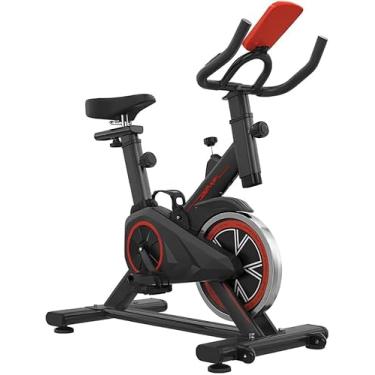 Imagem de Bicicleta Ergométrica Bike Spinning Academia Fitness Exercícios Cardio e Emagrecimento Design Confortável e Ajustável Ideal para Casa Silenciosa Premium
