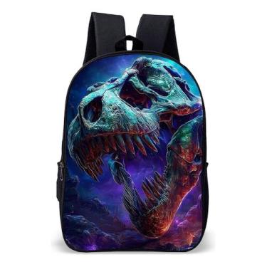 Imagem de Mochila Infantil Escolar Simples Tema Menino Dinosauro Dino - Use Nerd